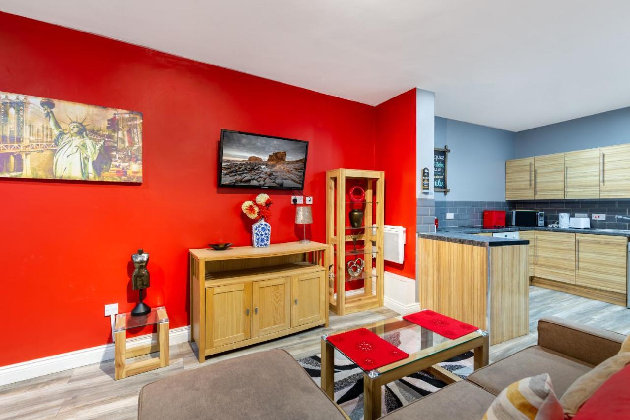 Stockton Town Centre Spacious Apartment Free Parking And Wifi Eksteriør bilde